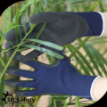 SRSAFETY 13 g de gants de latex à la mousse noir recouvert de navire / gants de jardin / gants de sécurité